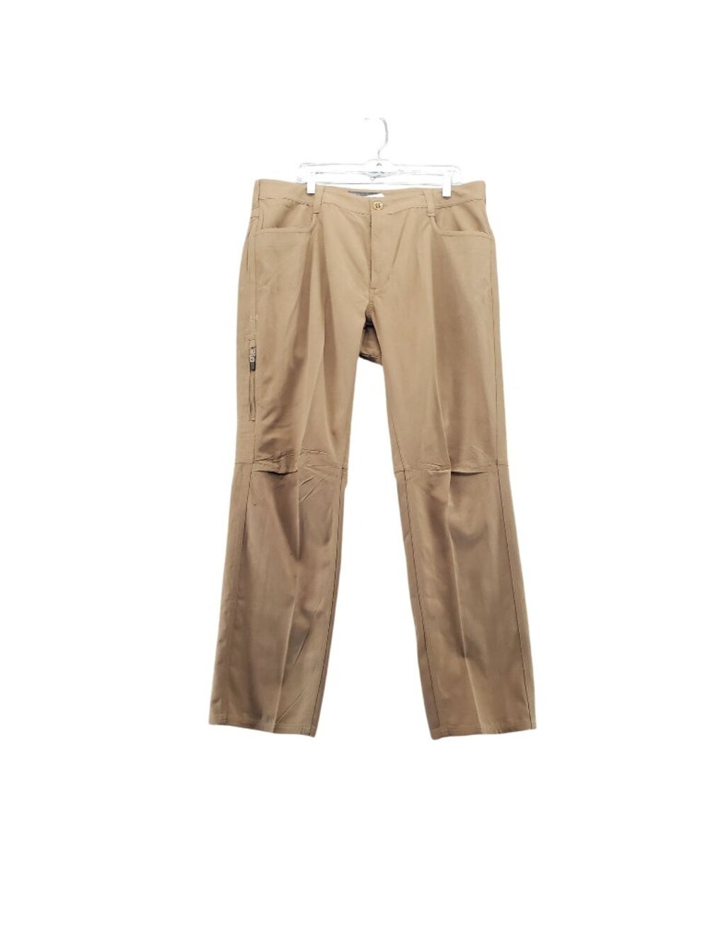 Under Armour Pants Mens 40x32 Tan Loose Fit Stretch Athletic